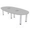 Skutchi Designs 45 in W, 96 in L, 29 in H, Engineered Wood Top, Grey H-BOVL-4693-PT-01-EL - alternate 1